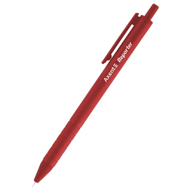 Авт. химикалка Axent Reporter 0.7 mm Червен